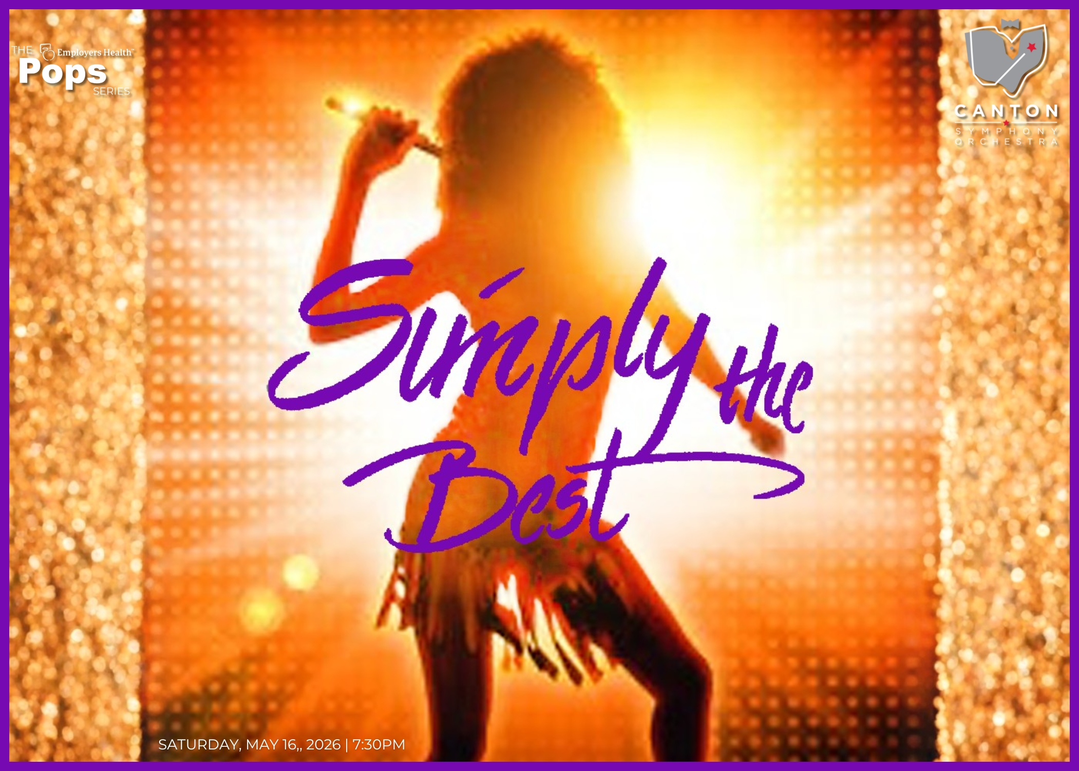 Pops III: Simply The Best - The Music Of Tina Turner – Canton